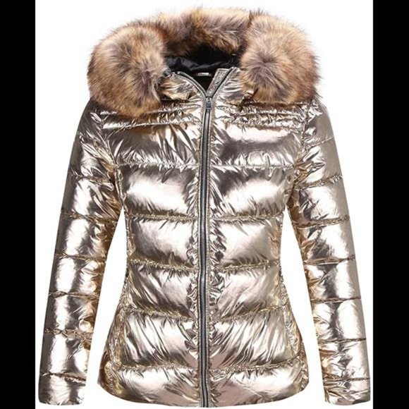 Lightweight Puffer Jacket Winter Coats for Women Warm Quilted Bubble Padded Coat - Picture 4 of 6